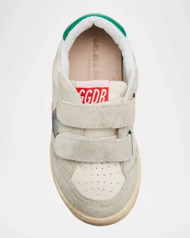 Golden Goose Kid 's Ballstar Low-Top Leather Sneakers | Thumbnail 4 Golden Goose Kid 's Ballstar Low-Top Leather Sneakers | Thumbnail 4