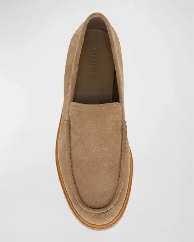 Vince Men 's Rafael Suede Slip-On Loafers | Thumbnail 4 Vince Men 's Rafael Suede Slip-On Loafers | Thumbnail 4