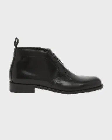 Giorgio Armani Men's Bull Leather Chukka Boots | Thumbnail 2 Giorgio Armani Men's Bull Leather Chukka Boots | Thumbnail 2