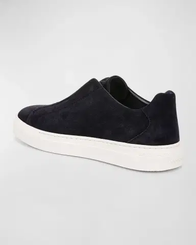 Vince Men's Lakewood Suede Low-Top Sneakers | Thumbnail 3 Vince Men's Lakewood Suede Low-Top Sneakers | Thumbnail 3