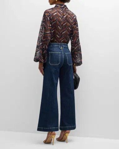 Ramy Brook Theodora Cropped Wide-Leg Jeans | Thumbnail 6 Ramy Brook Theodora Cropped Wide-Leg Jeans | Thumbnail 6