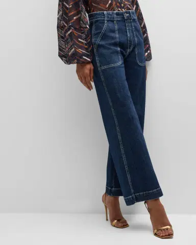 Ramy Brook Theodora Cropped Wide-Leg Jeans | Thumbnail 7 Ramy Brook Theodora Cropped Wide-Leg Jeans | Thumbnail 7