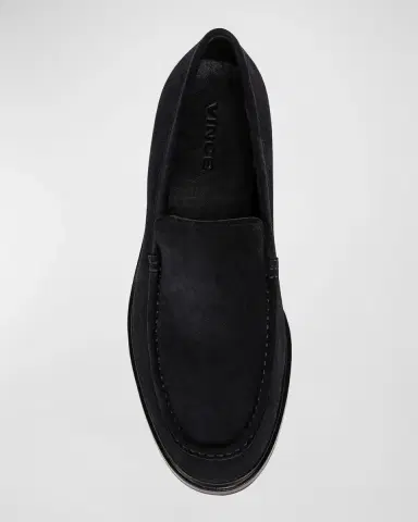 Vince Men 's Rafael Suede Slip-On Loafers | Thumbnail 4 Vince Men 's Rafael Suede Slip-On Loafers | Thumbnail 4