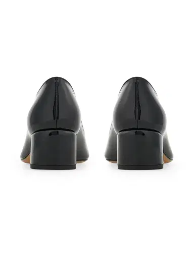 Ferragamo Women's Mara 40MM Patent Leather Pumps - Nero - Size 7 | Thumbnail 3 Ferragamo Women's Mara 40MM Patent Leather Pumps - Nero - Size 7 | Thumbnail 3