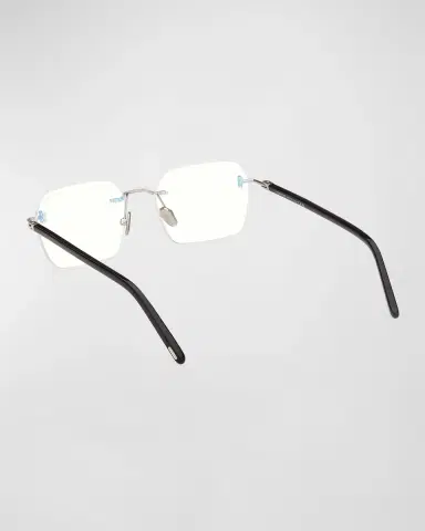 Tom Ford Rimless Mixed-Media Rectangle Sunglasses | Thumbnail 2 Tom Ford Rimless Mixed-Media Rectangle Sunglasses | Thumbnail 2