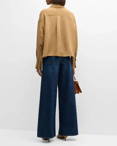 TWP Tiny Dancer Wide-Leg Denim Jeans | Thumbnail 6 TWP Tiny Dancer Wide-Leg Denim Jeans | Thumbnail 6