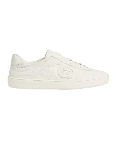 Gucci Men's G75 Canvas and Suede T-Toe Low-Top Sneakers | Thumbnail 1 Gucci Men's G75 Canvas and Suede T-Toe Low-Top Sneakers | Thumbnail 1