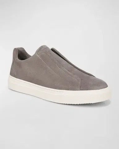 Vince Men's Lakewood Suede Low-Top Sneakers | Thumbnail 2 Vince Men's Lakewood Suede Low-Top Sneakers | Thumbnail 2