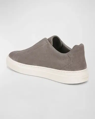 Vince Men's Lakewood Suede Low-Top Sneakers | Thumbnail 3 Vince Men's Lakewood Suede Low-Top Sneakers | Thumbnail 3
