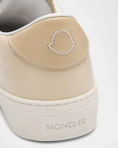 Moncler Monaco Leather Low-Top Sneakers | Thumbnail 5 Moncler Monaco Leather Low-Top Sneakers | Thumbnail 5