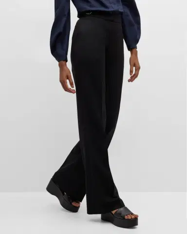 Gabriela Hearst Vesta Wide-Leg Pants with Belted Detail | Thumbnail 7 Gabriela Hearst Vesta Wide-Leg Pants with Belted Detail | Thumbnail 7
