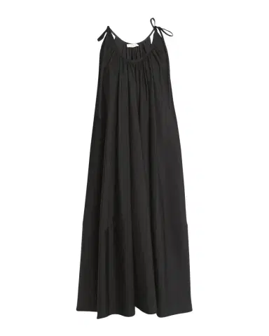 Co Sleeveless Gathered Maxi Shift Dress | Thumbnail 1 Co Sleeveless Gathered Maxi Shift Dress | Thumbnail 1