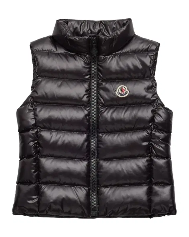 Girl 's Ghany Quilted Puffer Down Vest Girl 's Ghany Quilted Puffer Down Vest
