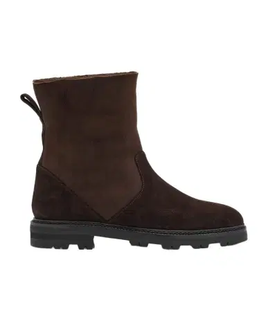 Manolo Blahnik Tomosa Suede Cozy Ankle Booties | Thumbnail 1 Manolo Blahnik Tomosa Suede Cozy Ankle Booties | Thumbnail 1
