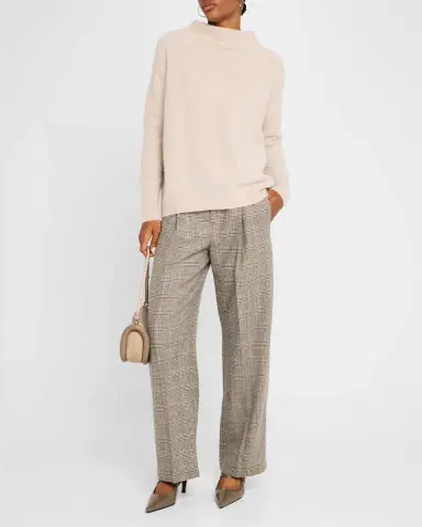 Vince Boiled Cashmere Turtleneck Pullover | Thumbnail 2 Vince Boiled Cashmere Turtleneck Pullover | Thumbnail 2