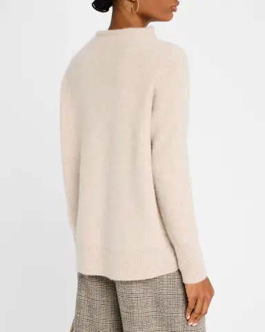 Vince Boiled Cashmere Turtleneck Pullover | Thumbnail 3 Vince Boiled Cashmere Turtleneck Pullover | Thumbnail 3