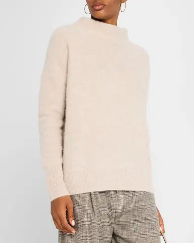 Vince Boiled Cashmere Turtleneck Pullover | Thumbnail 4 Vince Boiled Cashmere Turtleneck Pullover | Thumbnail 4
