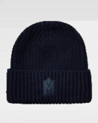 Mackage Men's M-Logo Patch Beanie Hat | Thumbnail 2 Mackage Men's M-Logo Patch Beanie Hat | Thumbnail 2