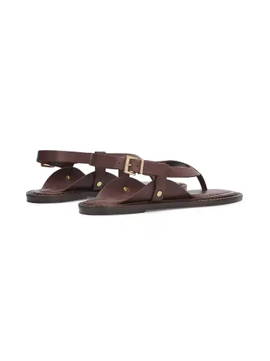 Schutz Women's Lorraine 25MM Leather Sandals - Root Brown - Size 5.5 | Thumbnail 3 Schutz Women's Lorraine 25MM Leather Sandals - Root Brown - Size 5.5 | Thumbnail 3