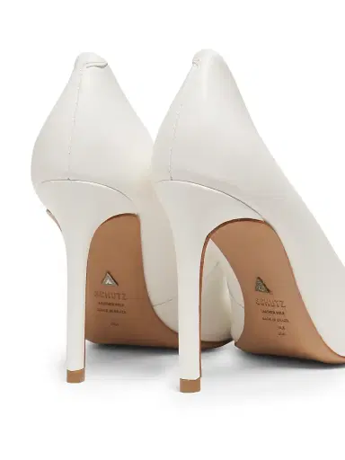 Schutz Women's Lou 100MM Leather Stiletto Pumps | Thumbnail 3 Schutz Women's Lou 100MM Leather Stiletto Pumps | Thumbnail 3