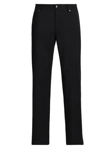 Emporio Armani Men's Stretch Tech Five-Pocket Pants - Black Beauty | Thumbnail 1 Emporio Armani Men's Stretch Tech Five-Pocket Pants - Black Beauty | Thumbnail 1