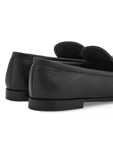 Ferragamo Women's Soldy Gancini Leather Loafers - Nero - Size 11 | Thumbnail 5 Ferragamo Women's Soldy Gancini Leather Loafers - Nero - Size 11 | Thumbnail 5