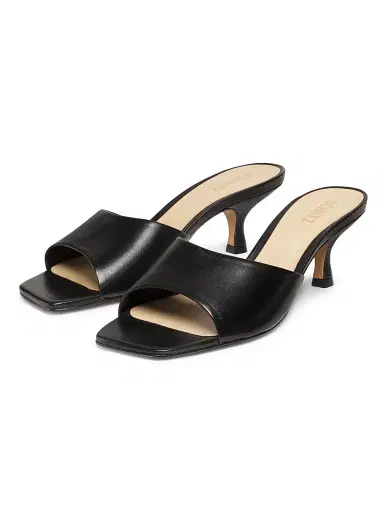 Schutz Women's Dethalia 63MM Leather Sandals - Black - Size 8 | Thumbnail 2 Schutz Women's Dethalia 63MM Leather Sandals - Black - Size 8 | Thumbnail 2
