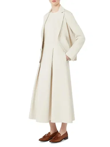 Max Mara Women's Long Flared Scuba Jersey Dress | Thumbnail 2 Max Mara Women's Long Flared Scuba Jersey Dress | Thumbnail 2
