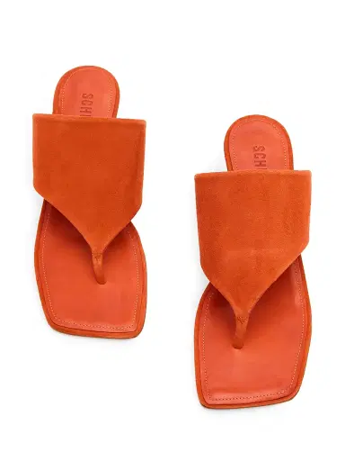 Schutz Women's Sage 60MM Suede Sandals | Thumbnail 4 Schutz Women's Sage 60MM Suede Sandals | Thumbnail 4