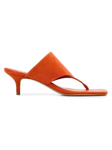 Schutz Women's Sage 60MM Suede Sandals | Thumbnail 1 Schutz Women's Sage 60MM Suede Sandals | Thumbnail 1