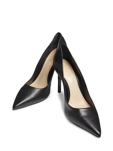 Schutz Women's Lou 100MM Leather Stiletto Pumps - Black - Size 11 | Thumbnail 6 Schutz Women's Lou 100MM Leather Stiletto Pumps - Black - Size 11 | Thumbnail 6
