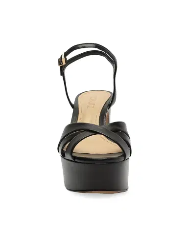 Schutz Women's Keefa 100MM Leather Platform Sandals | Thumbnail 4 Schutz Women's Keefa 100MM Leather Platform Sandals | Thumbnail 4
