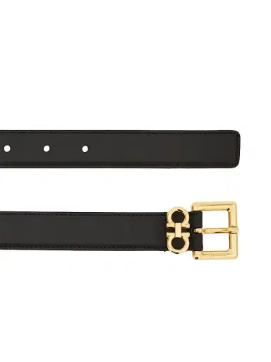 Ferragamo Women's Gancio Slim Leather Belt | Thumbnail 4 Ferragamo Women's Gancio Slim Leather Belt | Thumbnail 4