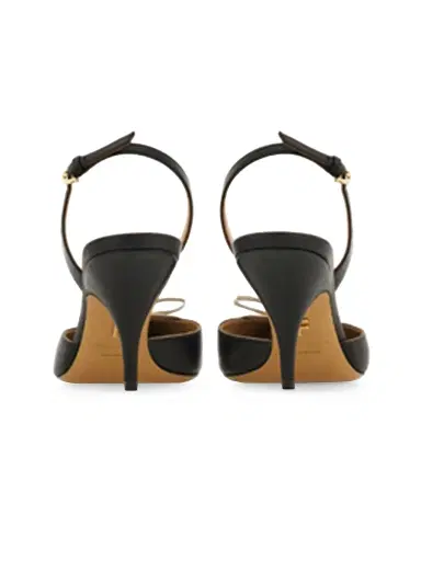 FERRAGAMO Women's Gylla 70MM Patent Leather Pumps - Nero | Thumbnail 3 FERRAGAMO Women's Gylla 70MM Patent Leather Pumps - Nero | Thumbnail 3
