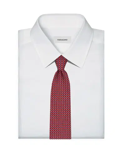 Ferragamo Men's Aida Silk Tie | Thumbnail 2 Ferragamo Men's Aida Silk Tie | Thumbnail 2