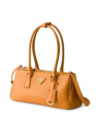 Prada Women's Galleria Leather Top Handle Bag - Orange | Thumbnail 2 Prada Women's Galleria Leather Top Handle Bag - Orange | Thumbnail 2