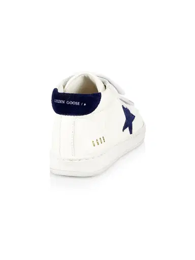 Golden Goose Baby's & Little Kid's June Suede Star Sneakers - White Dark Blue 10 (Toddler) | Thumbnail 2 Golden Goose Baby's & Little Kid's June Suede Star Sneakers - White Dark Blue 10 (Toddler) | Thumbnail 2