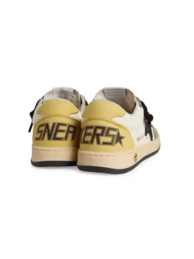 Golden Goose Baby Boy's, Little Boy's & Boy's Ballstar Colorblocked Leather Sneakers - Green Black Yellow 1 (Child) | Thumbnail 3 Golden Goose Baby Boy's, Little Boy's & Boy's Ballstar Colorblocked Leather Sneakers - Green Black Yellow 1 (Child) | Thumbnail 3