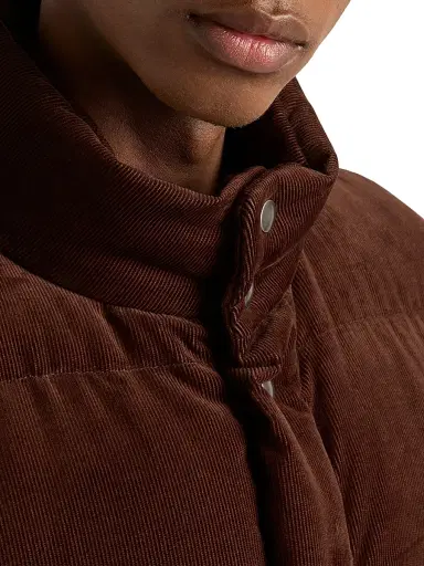 Prada Men's Medium-Weight Corduroy Down Jacket - Brown | Thumbnail 6 Prada Men's Medium-Weight Corduroy Down Jacket - Brown | Thumbnail 6