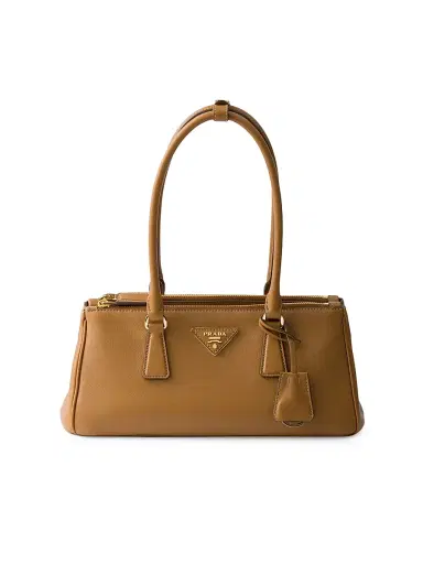 Prada Women's Galleria Leather Top Handle Bag - Brown | Thumbnail 1 Prada Women's Galleria Leather Top Handle Bag - Brown | Thumbnail 1