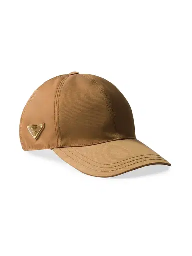 Prada Women's Re-Nylon Baseball Cap - Brown | Thumbnail 1 Prada Women's Re-Nylon Baseball Cap - Brown | Thumbnail 1