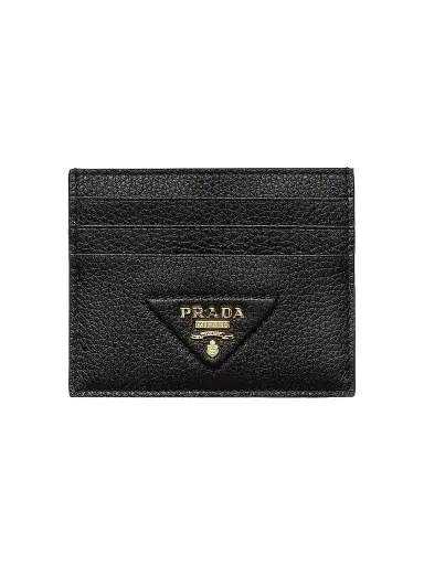 Prada Women's Leather Card Holder | Thumbnail 1 Prada Women's Leather Card Holder | Thumbnail 1