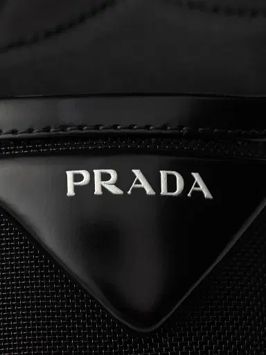 Prada Women's Mesh 75MM Fabric Slingback Pumps - Black | Thumbnail 5 Prada Women's Mesh 75MM Fabric Slingback Pumps - Black | Thumbnail 5