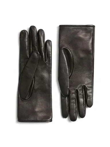 Valentino Garavani Women's Vlogo Signature Nappa Leather Gloves with Bows - Black - Size 7 | Thumbnail 3 Valentino Garavani Women's Vlogo Signature Nappa Leather Gloves with Bows - Black - Size 7 | Thumbnail 3