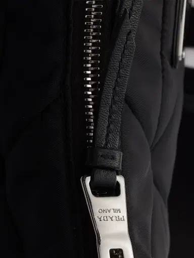 Prada Women's Padded Re-Nylon Shoulder Bag - Black | Thumbnail 6 Prada Women's Padded Re-Nylon Shoulder Bag - Black | Thumbnail 6