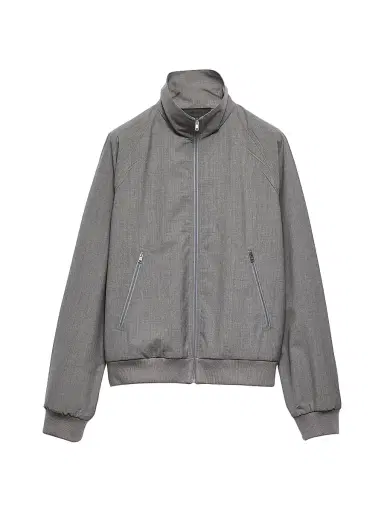 Prada Men's Wool Jacket - Grey | Thumbnail 1 Prada Men's Wool Jacket - Grey | Thumbnail 1
