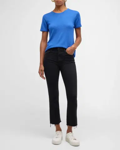 MOTHER Lil ' Hustler Ankle Fray Jeans | Thumbnail 2 MOTHER Lil ' Hustler Ankle Fray Jeans | Thumbnail 2