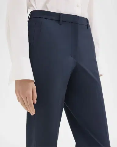 Theory Traceable Wool Slim Straight-Leg Trousers | Thumbnail 5 Theory Traceable Wool Slim Straight-Leg Trousers | Thumbnail 5