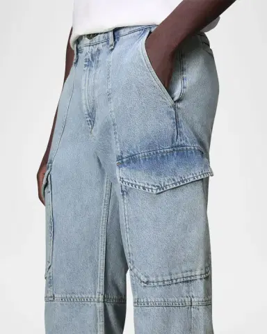 rag & bone Men 's Fit 4 Denim Cargo Pants | Thumbnail 5 rag & bone Men 's Fit 4 Denim Cargo Pants | Thumbnail 5