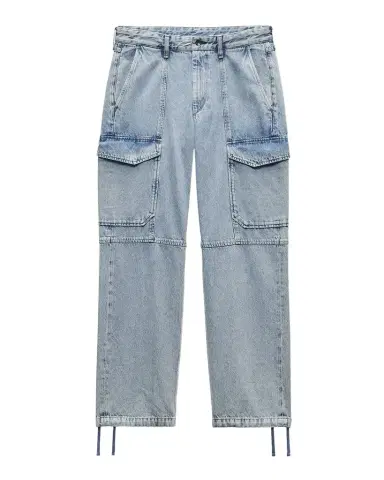 rag & bone Men 's Fit 4 Denim Cargo Pants | Thumbnail 1 rag & bone Men 's Fit 4 Denim Cargo Pants | Thumbnail 1